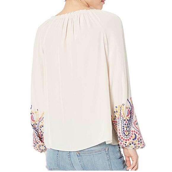 Ramy Brooke Shanese Embroidered Top - Picture 2 of 6